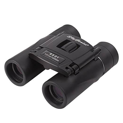SkyGenius 8x21 Small Compact Lightweight Binoculars